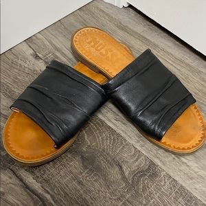 Genuine leather sandals